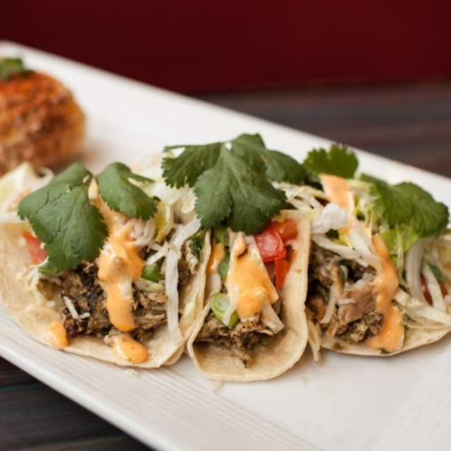 Jerk Chicken Taco.