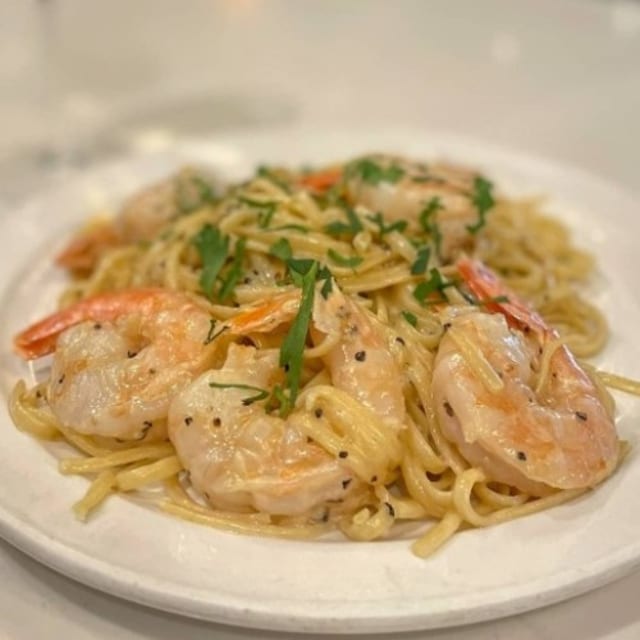 Shrimp Pasta.